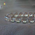 vòng tay thạch anh trắng