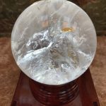 Quả Cầu Thạch Anh Trắng Qcpt0018 4 Quả Cầu Thạch Anh Trắng Qcpt0018 5