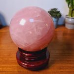 Quả Cầu Thạch Anh Hồng Qcpt0017 5