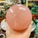 Quả Cầu Thạch Anh Hồng Sao Qcpt0016 7