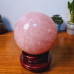 Quả Cầu Thạch Anh Hồng Sao Qcpt0015 5