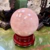 Quả Cầu Thạch Anh Hồng Qcpt0009 5 Quả Cầu Thạch Anh Hồng Qcpt0009 1