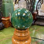 Quả Cầu Thạch Anh Xanh Dâu Tây Qcpt0013 2