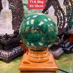 Quả Cầu Thạch Anh Xanh Dâu Tây Qcpt0014 3