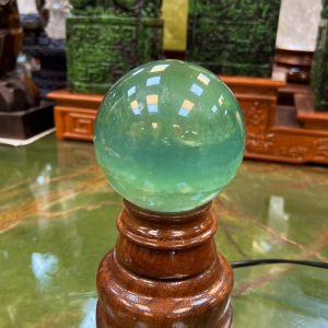 quả cầu flourit xanh