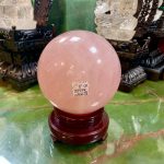 Quả Cầu Thạch Anh Hồng Qcpt0012 2