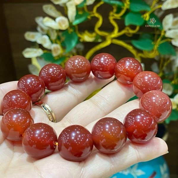 vòng tay mã não đỏ